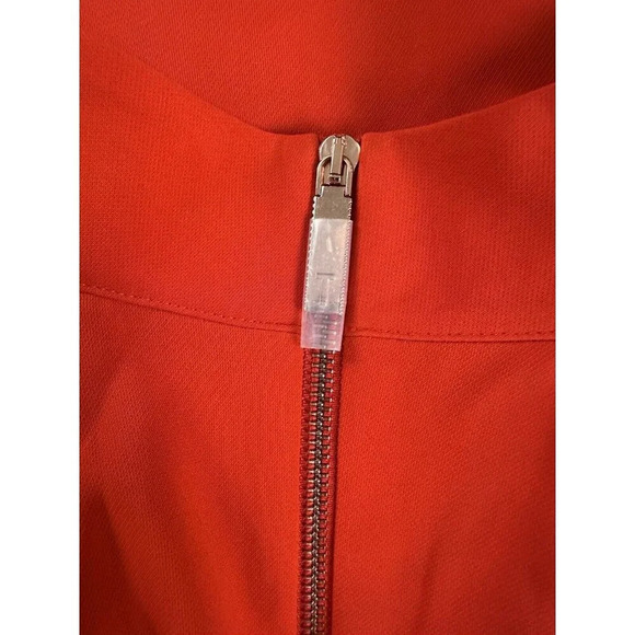 Ted Baker Size 0 Torriya Halter Ruffle Orange Sleeveless Tunic Dress - Picture 12 of 15